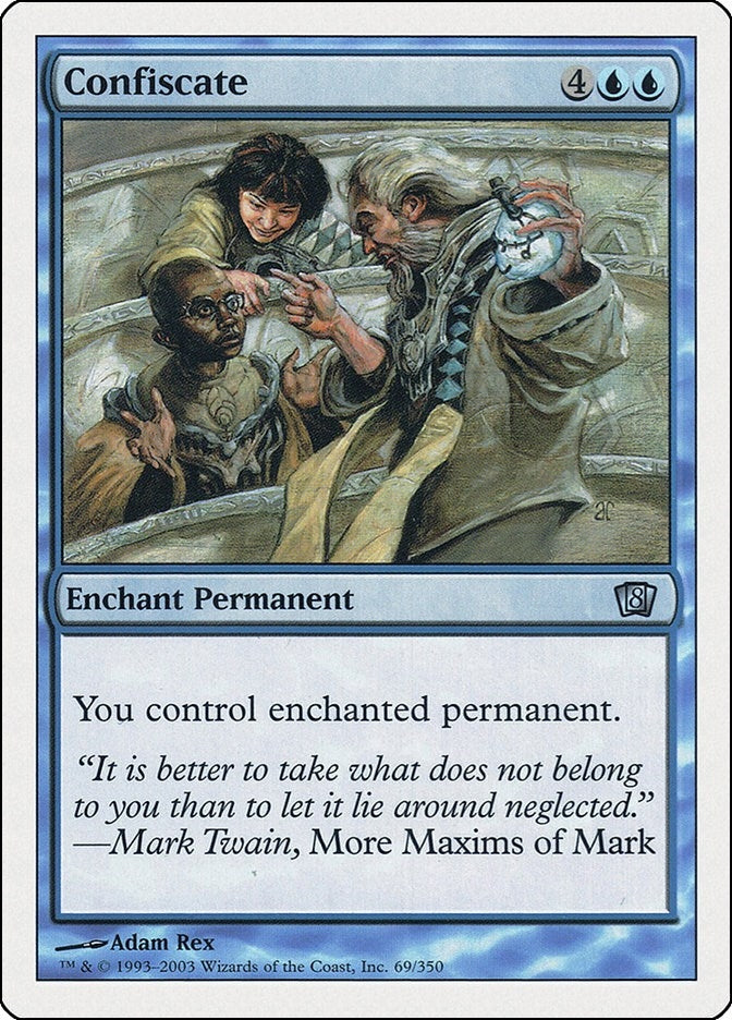 Confiscate (69) [8ED] - MTG Single