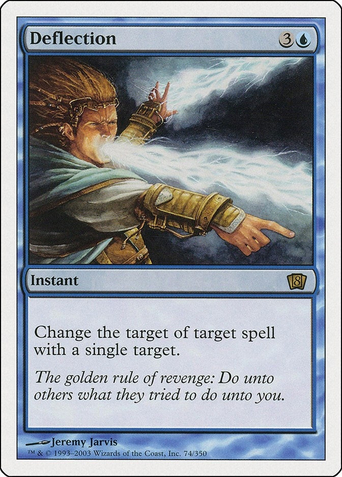 Deflection (74) [8ED] - MTG Single