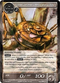 Mass Produced Giant Land Mine (93) [TTW] - Force of Will Single