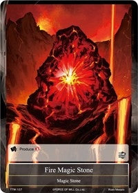 Fire Magic Stone (107) [TTW] - Force of Will Single