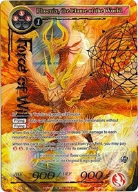 Phoenix the Flame of the World (Full Art) (31) [TTW] - Force of Will Single