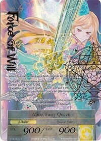 Alice Girl of the Lake // Alice the Fairy Queen (Full Art) (1) [TTW] - Force of Will Single