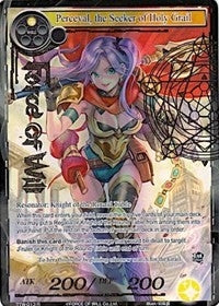 Perceval the Seeker of Holy Grail (Full Art) (13) [TTW] - Force of Will Single