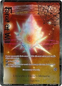 Unyielding Flame’s Memoria (Full Art) (105) [TTW] - Force of Will Single