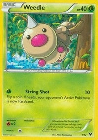 Image for Weedle (001/012) (McDonald's Promos 2014) - Pokemon