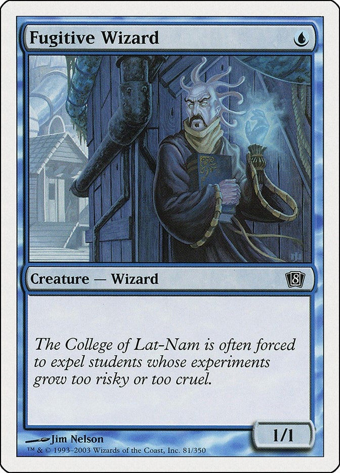 Fugitive Wizard (81) [8ED] - MTG Single
