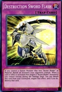 Destruction Sword Flash (4) (CORE) - YuGiOh Single