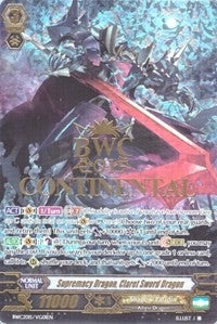 Supremacy Dragon Claret Sword Dragon (BWC Promo) (201501) [EVENT] - Cardfight Vanguard Single