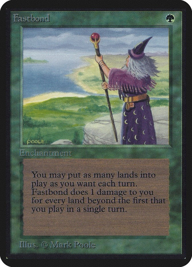 Fastbond [LEA] - MTG Single