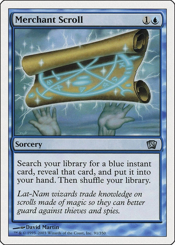 Merchant Scroll (91) [8ED] - MTG Single