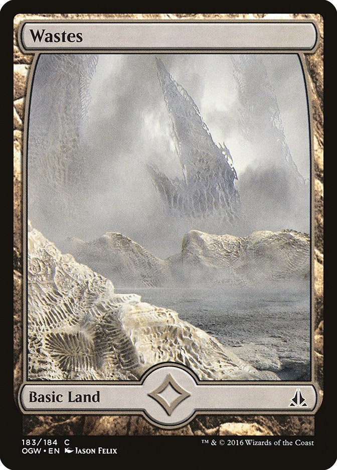 Wastes (183) - Full Art (183) [OGW] - MTG Single