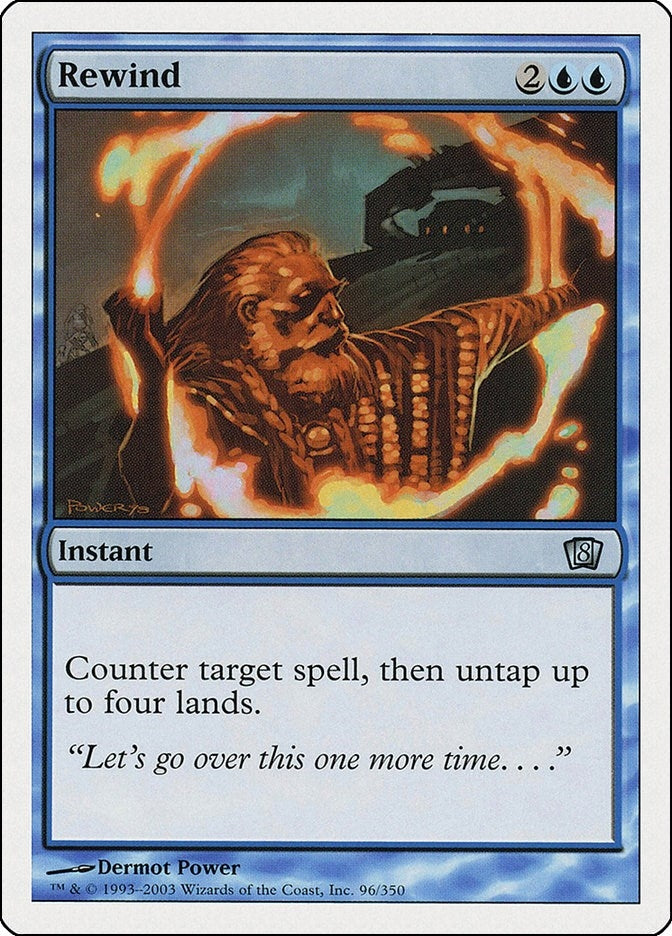 Rewind (96) [8ED] - MTG Single