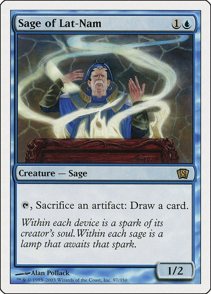 Sage of Lat-Nam (97) [8ED] - MTG Single