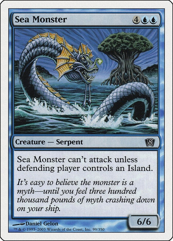 Sea Monster (99) [8ED] - MTG Single