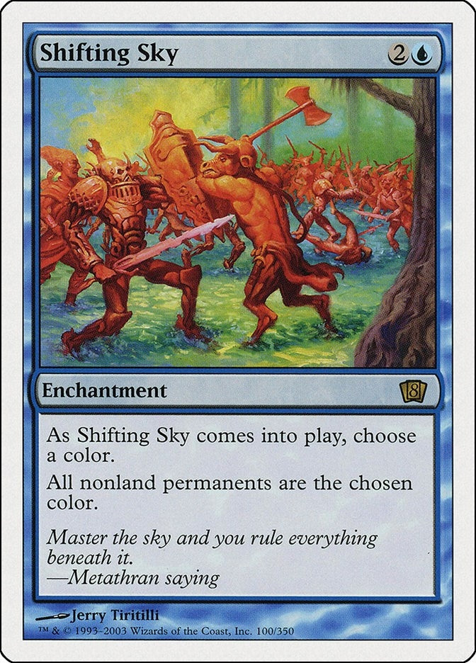 Shifting Sky (100) [8ED] - MTG Single