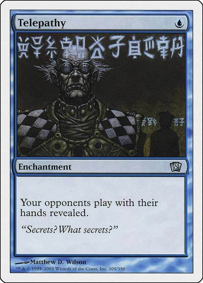 Telepathy (105) [8ED] - MTG Single