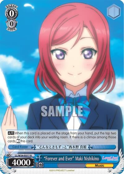 ’Forever and Ever’ Maki Nishikino (34077) [LL/W34] - Weiss Schwarz Single