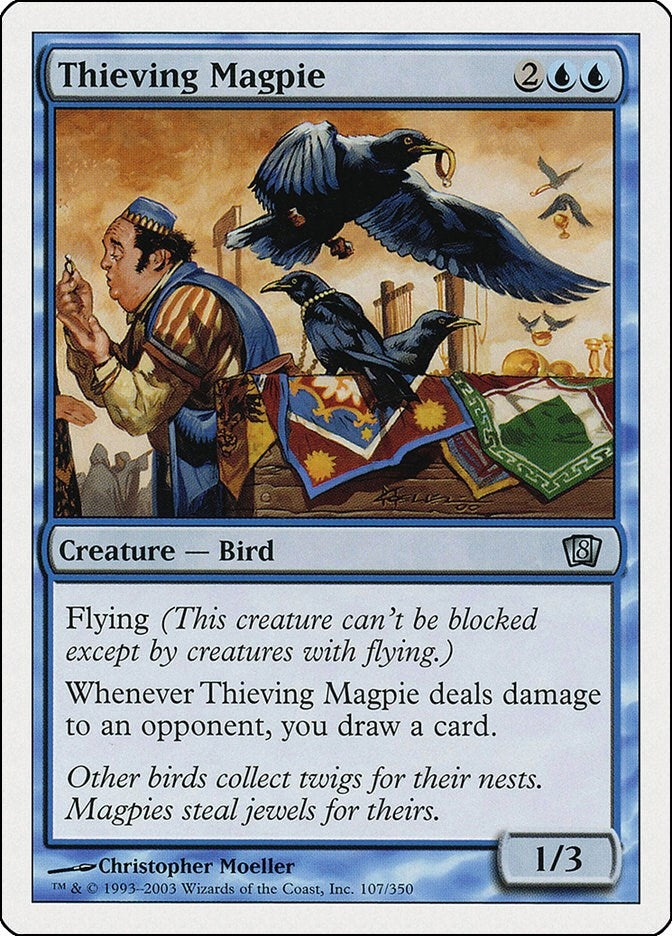 Thieving Magpie (107) [8ED] - MTG Single