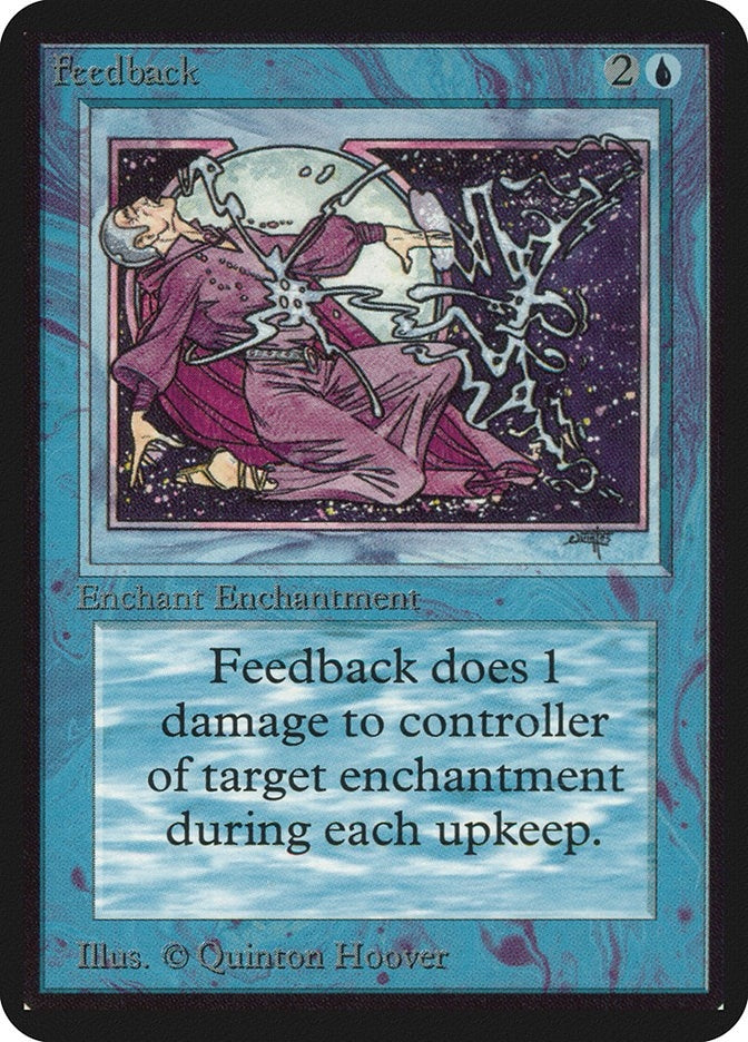 Feedback [LEA] - MTG Single