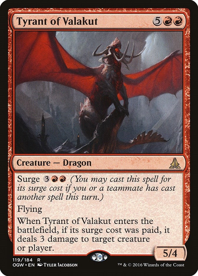 Tyrant of Valakut (119) [OGW] - MTG Single