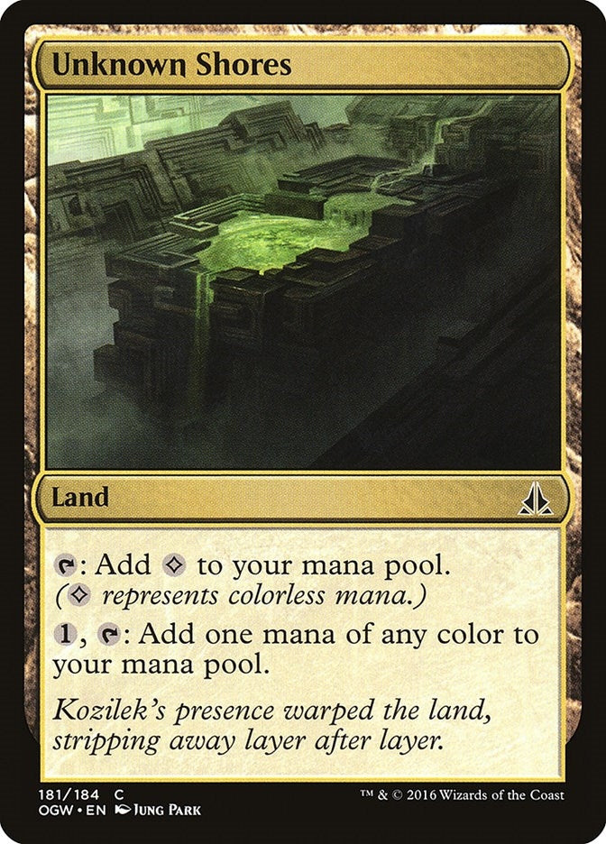 Unknown Shores (181) [OGW] - MTG Single