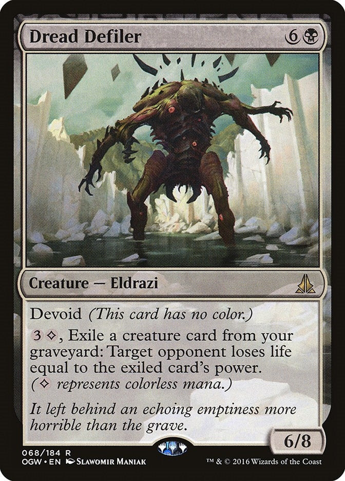 Dread Defiler (68) [OGW] - MTG Single