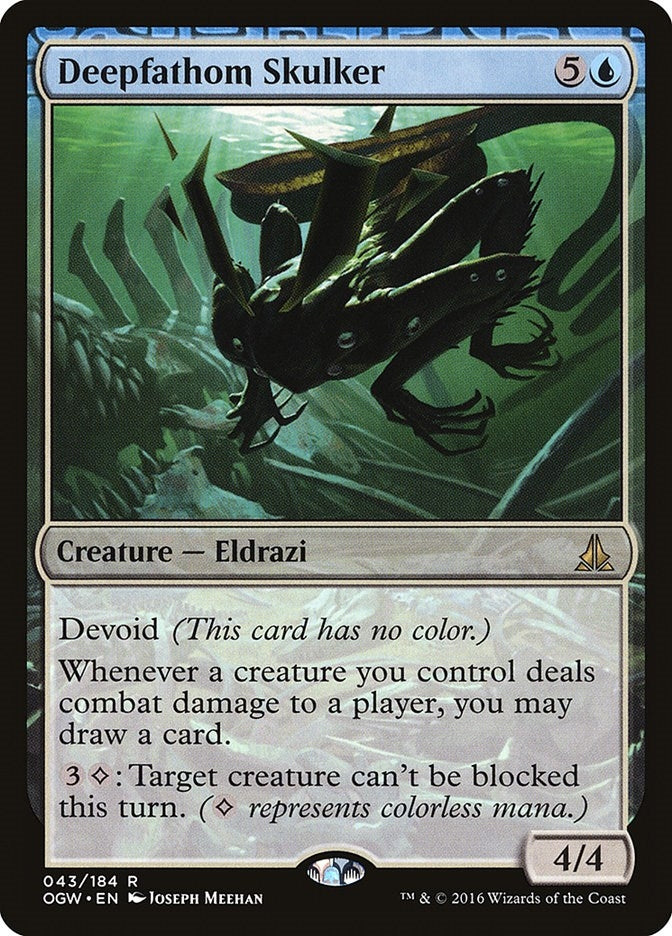 Deepfathom Skulker (43) [OGW] - MTG Single