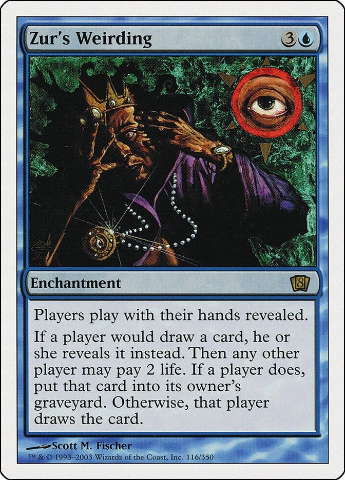 Zur’s Weirding (116) [8ED] - MTG Single