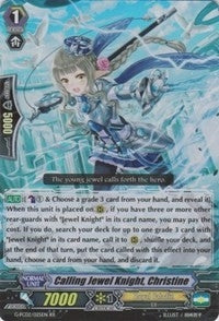 Calling Jewel Knight Christine (2025) [G-FC02] - Cardfight Vanguard Single