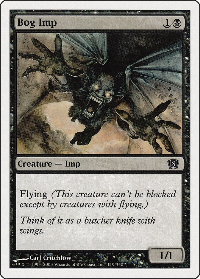 Bog Imp (119) [8ED] - MTG Single
