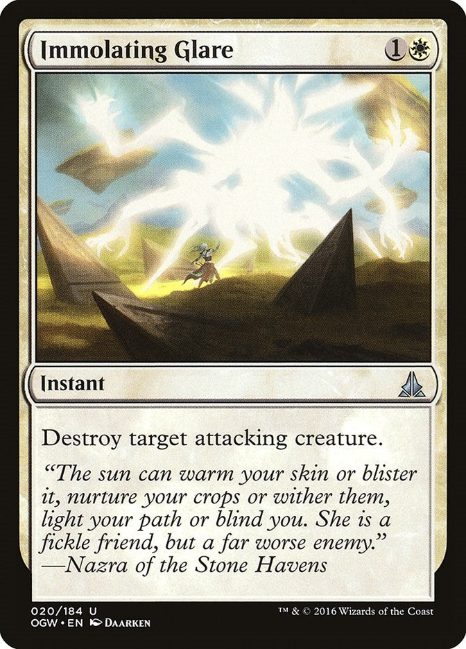 Immolating Glare (20) [OGW] - MTG Single