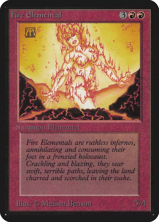 Fire Elemental [LEA] - MTG Single