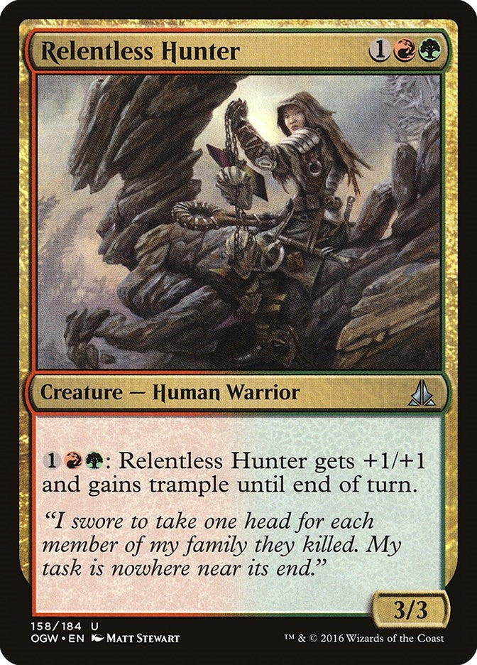 Relentless Hunter (158) [OGW] - MTG Single