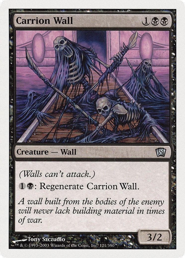Carrion Wall (121) [8ED] - MTG Single