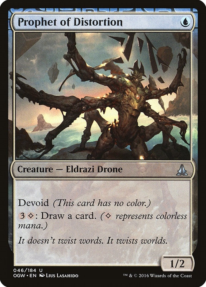 Prophet of Distortion (46) [OGW] - MTG Single