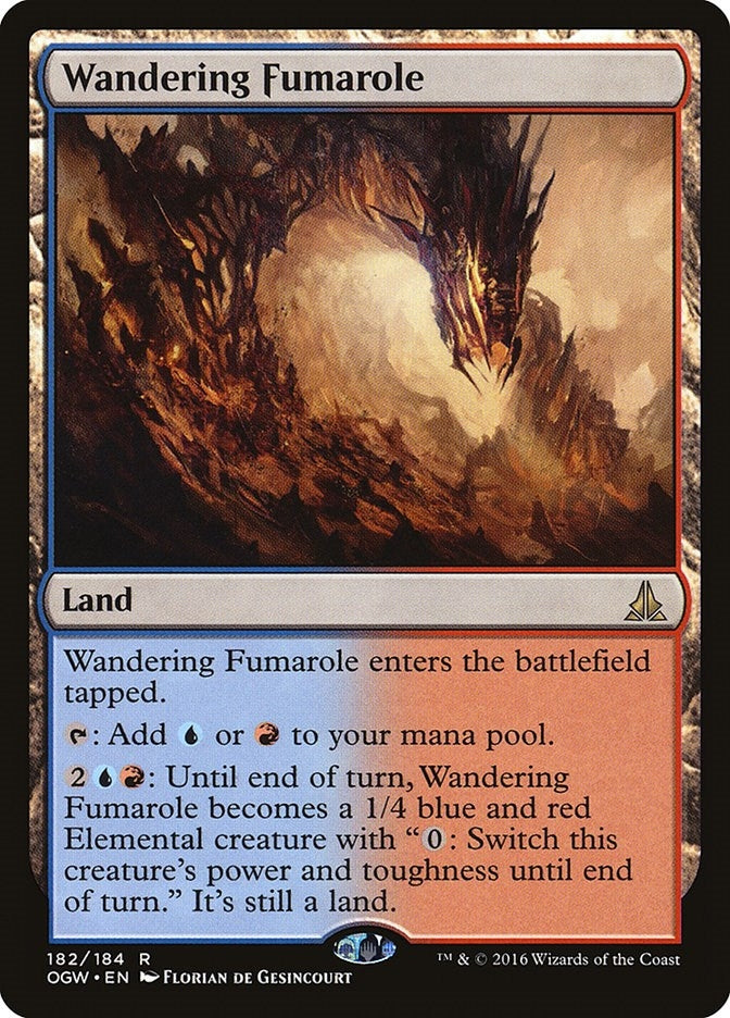 Wandering Fumarole (182) [OGW] - MTG Single