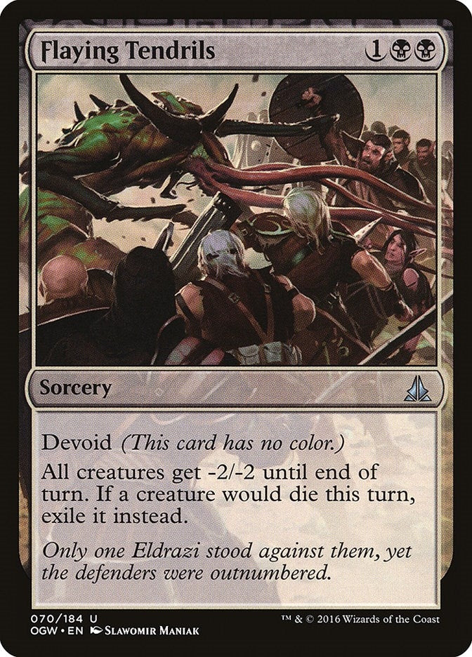 Flaying Tendrils (70) [OGW] - MTG Single