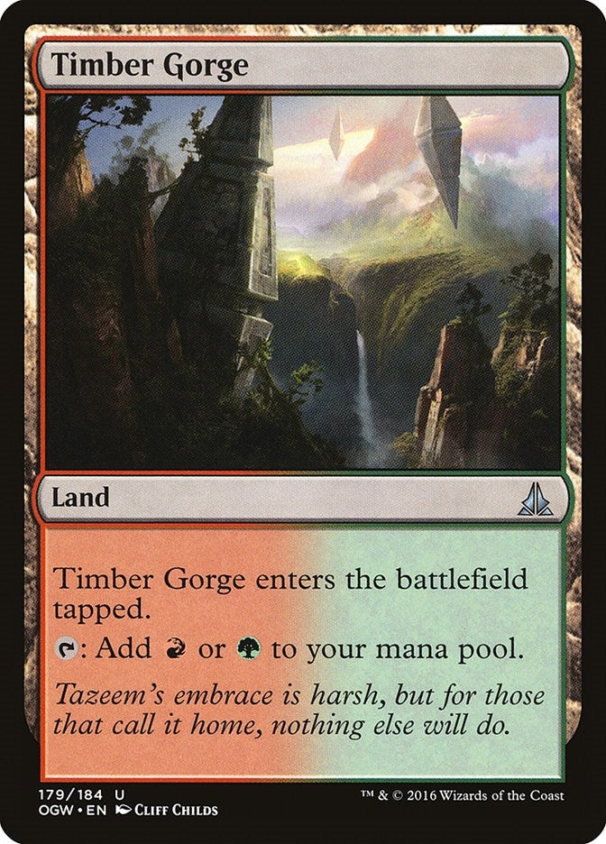 Timber Gorge (179) [OGW] - MTG Single