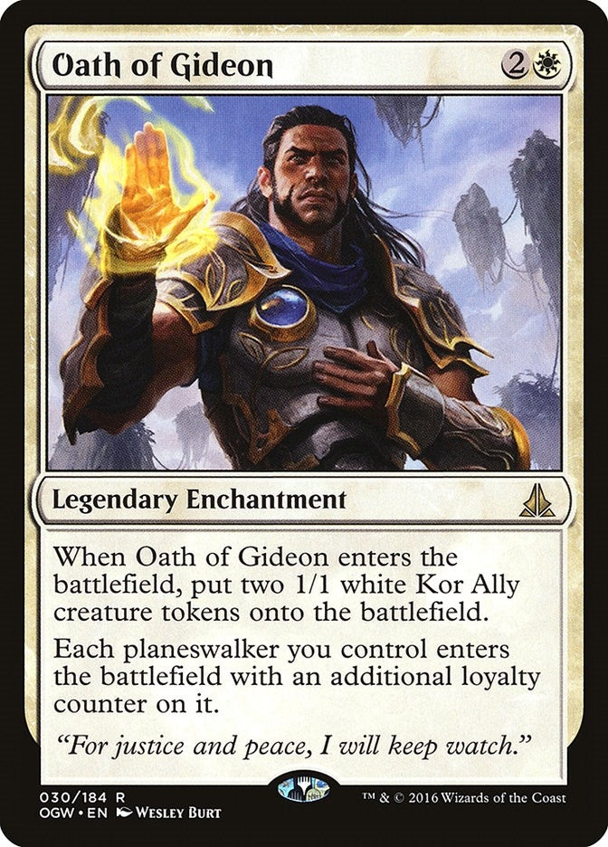 Oath of Gideon (30) [OGW] - MTG Single