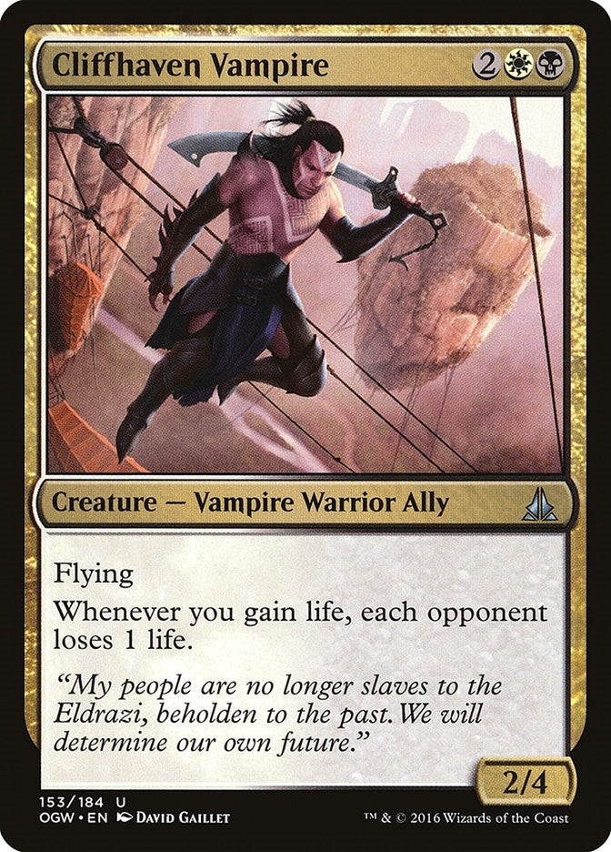 Cliffhaven Vampire (153) [OGW] - MTG Single