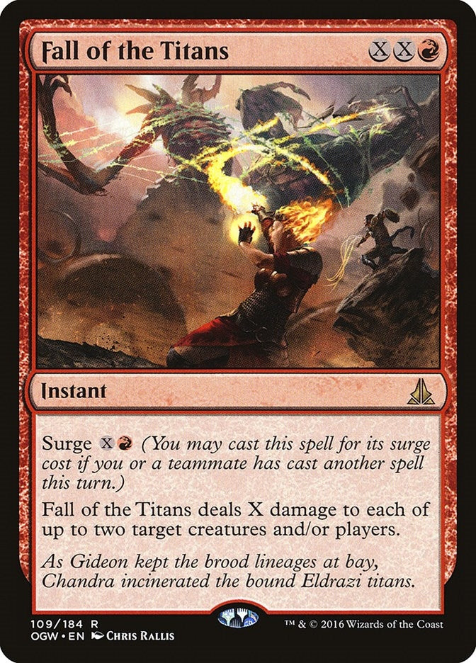 Fall of the Titans (109) [OGW] - MTG Single