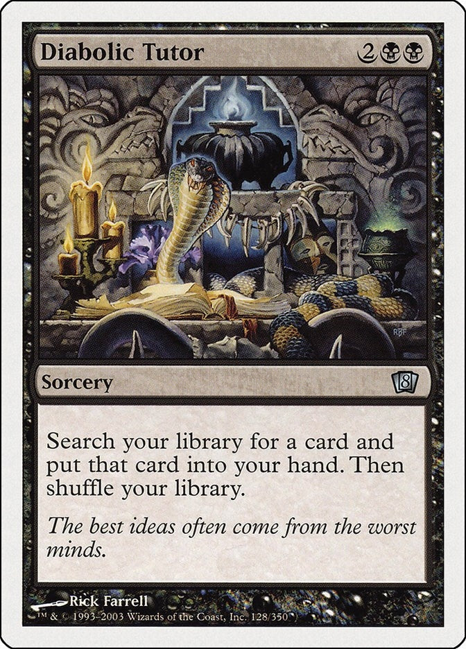 Diabolic Tutor (128) [8ED] - MTG Single