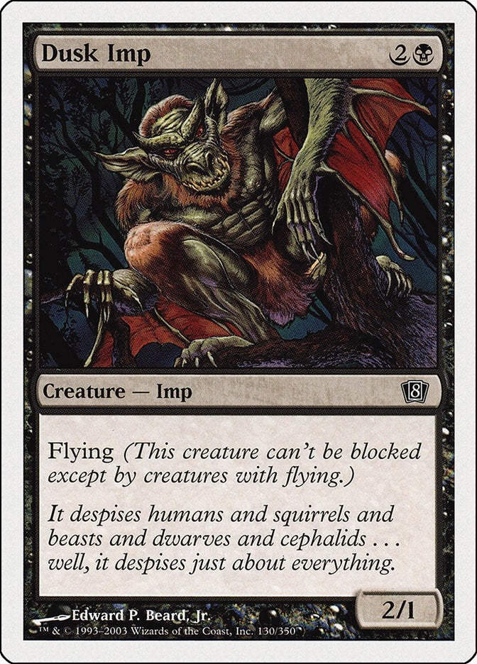 Dusk Imp (130) [8ED] - MTG Single