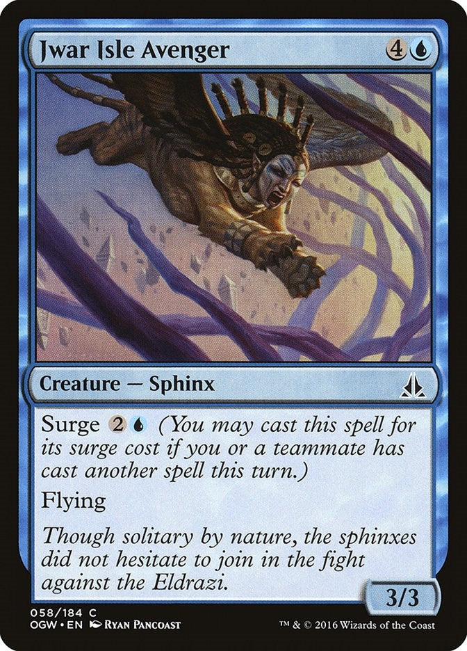 Jwar Isle Avenger (58) [OGW] - MTG Single