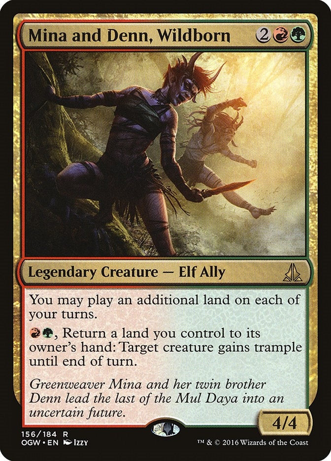 Mina and Denn Wildborn (156) [OGW] - MTG Single