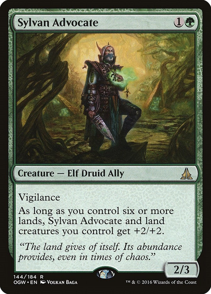 Sylvan Advocate (144) [OGW] - MTG Single