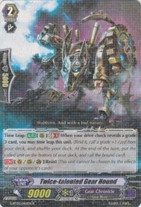 Twice-talented Gear Hound (5042) [G-BT05] - Cardfight Vanguard Single