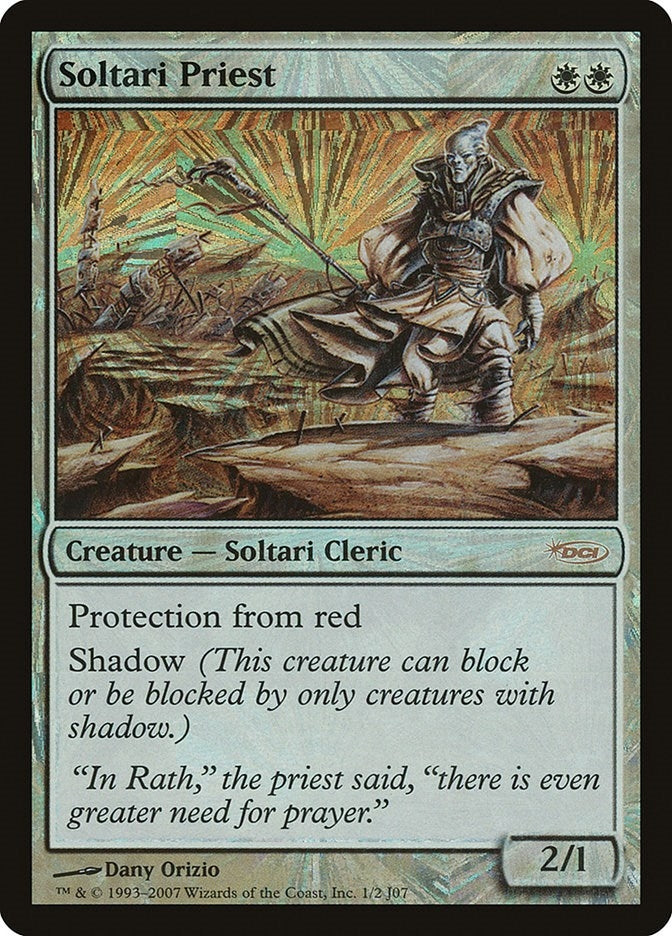 Soltari Priest (Scholarship Series) (1) [JSS] - MTG Single