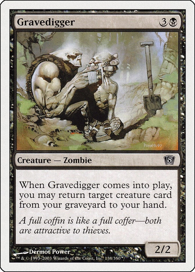 Gravedigger (138) [8ED] - MTG Single