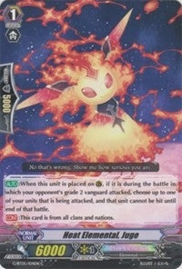 Heat Elemental Juge (5104) [G-BT05] - Cardfight Vanguard Single